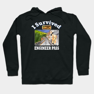 I Survived Engineer Pass Painting 2, Ouray, Colorado Hoodie